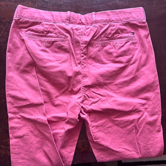 Tommy Hilfiger 'Custom Fit' 34x30 Rose colour men's Slacks BNWOT - Picture 3 of 7